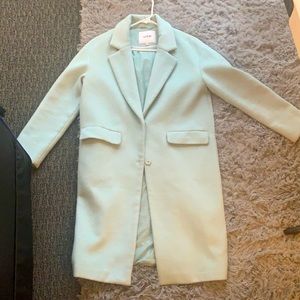 Light green coat